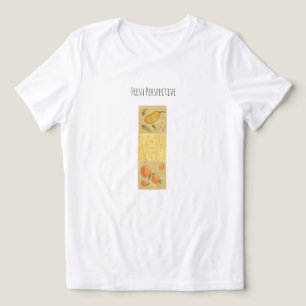 Sommarfrukter, mjuk palett t shirt