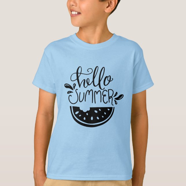 Sommarfruktsoffert T Shirt (Framsida)
