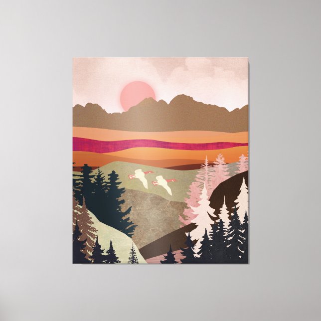 Sommargäss Canvastryck (Framsida)