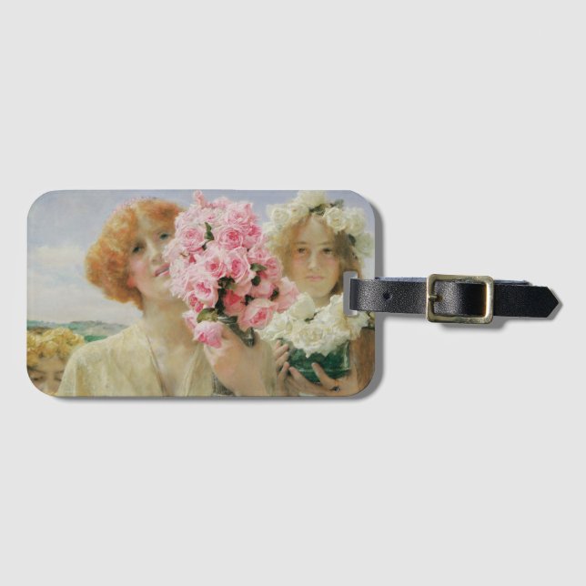 Sommargåva av Sir Lawrence Alma-Tadema Bagagebricka (Framsida horisontal)