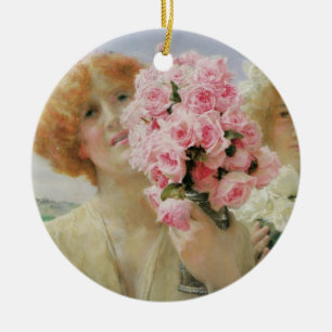 Sommargåva av Sir Lawrence Alma-Tadema Julgransprydnad Keramik