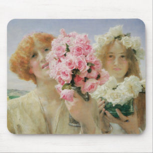 Sommargåva av Sir Lawrence Alma-Tadema Musmatta