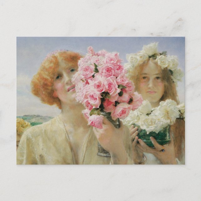 Sommargåva av Sir Lawrence Alma-Tadema Vykort (Framsida)