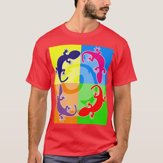 SommarGeckopop Tee Shirt (Framsida)