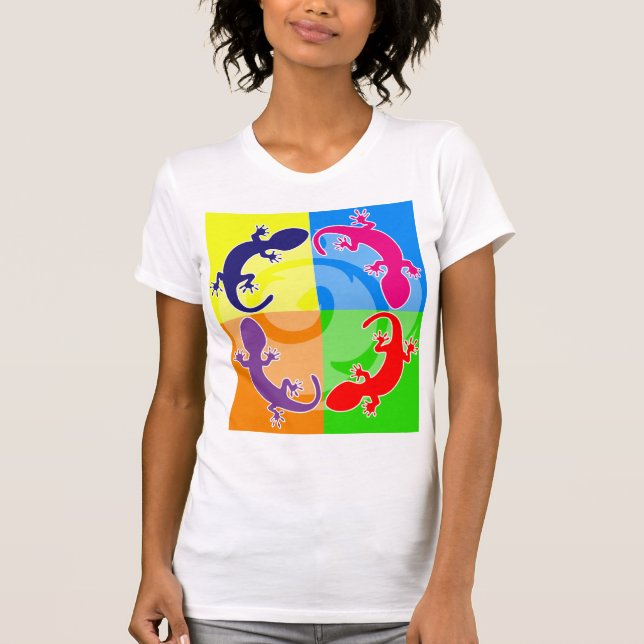 SommarGeckopop Tee Shirt (Framsida)