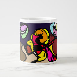 Sommarglädje för Octopus Jumbo Mugg