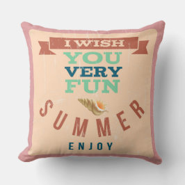 Sommarglädje Kastkudde Kudde