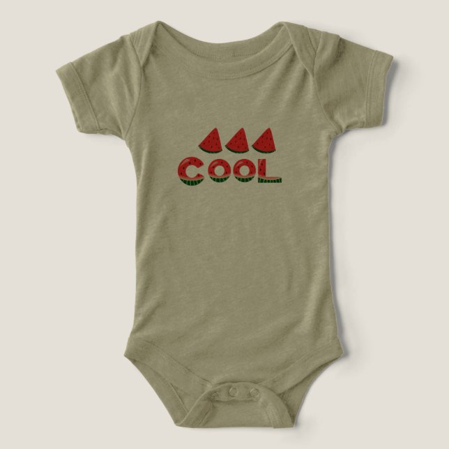 Sommarglas Watermelon Cute T Shirt (Design Framsida)