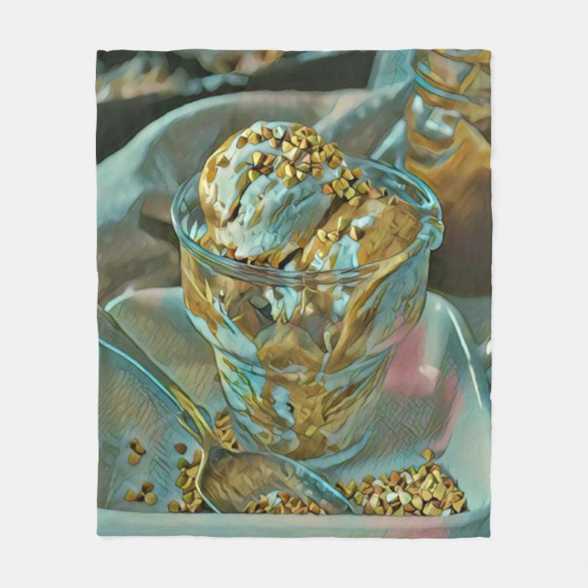 Sommarglass Fleecefilt (Framsidan)