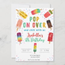 Sommarglass födelsedagsfest