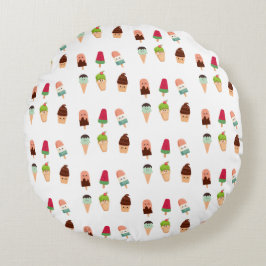 Sommarglass Rund Kudde