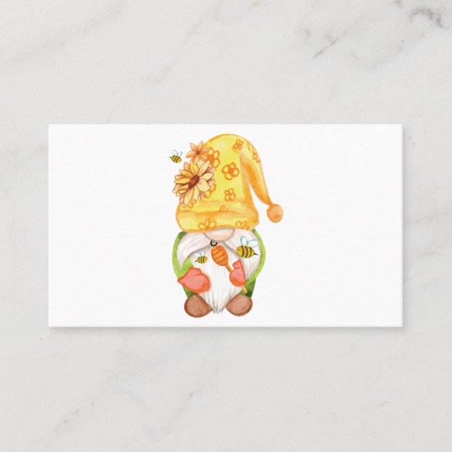 Sommargnom 2 visitkort (Framsida)