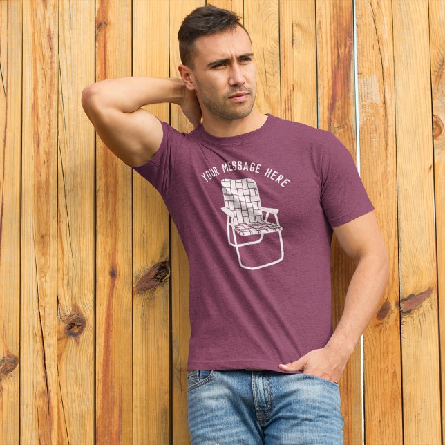 Sommargrafik för vintagens Gräsmatta, Anpassningsb T Shirt (Skapare uppladdad)