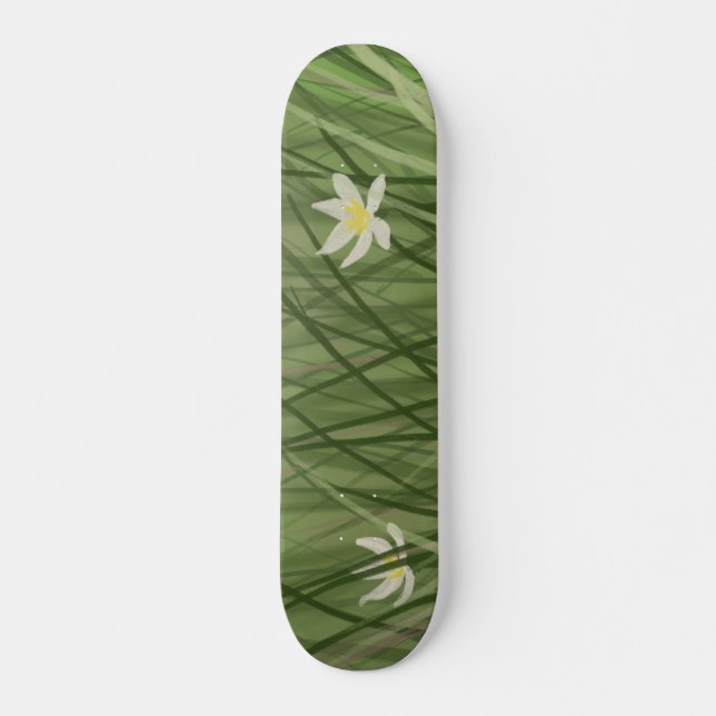 Sommargräs Mini Skateboard Bräda 18,5 Cm (Framsida)