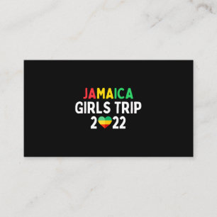 Sommargrupp för kvinnor, Jamaica Girls Resa Visitkort