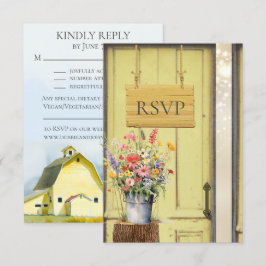 Sommargul lada RSVP Bilaga Kort