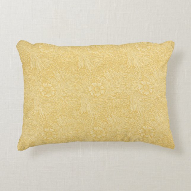 Sommarguld av William Morris, Vintage Trädgårdsblo Prydnadskudde (Framsidan)