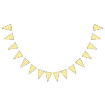 SommarGult Gingham Landsbyggsbröllop