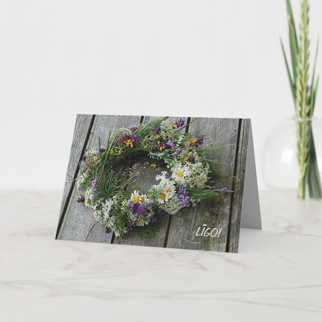 Sommarhälsningskort Kort (Framsida)