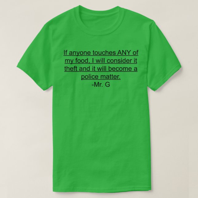 Sommarhöjder, Mr. T Shirt (Design framsida)