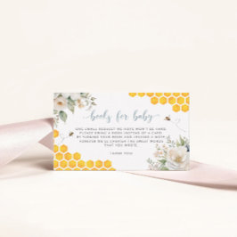 Sommarhoneycomb White Flowers Bokar för Baby Tilläggskort