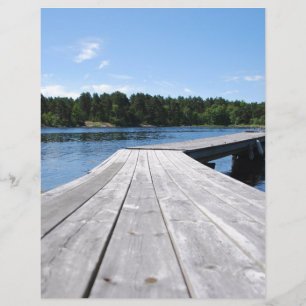 Sommaridyll på en ensam svensk fjord
