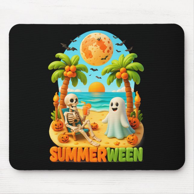 Sommarinterpolering Skeleton Ghost Beach Handflata Musmatta (Framsidan)