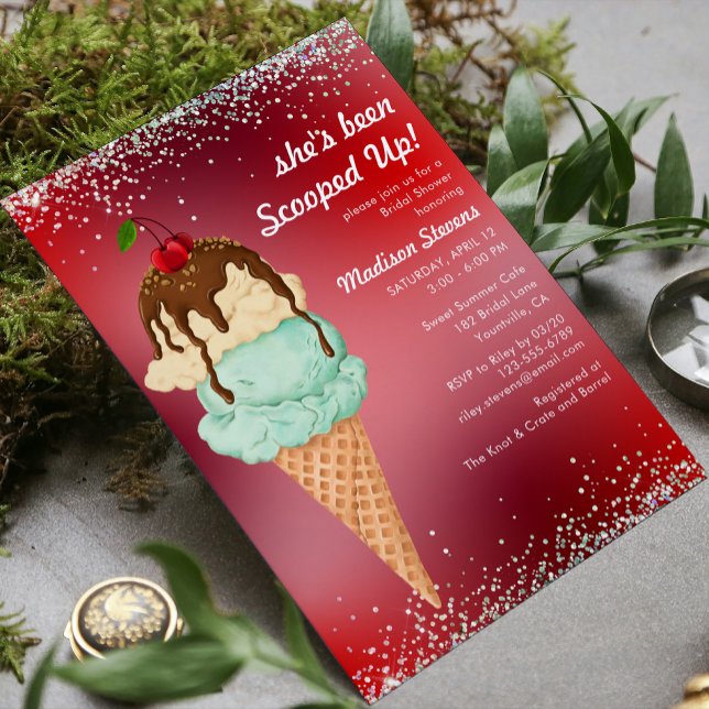 Sommarisering Modern Watercolor Möhippa I Inbjudningar (Skapare uppladdad)