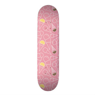 Sommarismussla Mönster Old School Skateboard Bräda 18 Cm