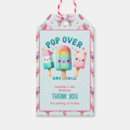 Sommarispuckel Ice Cream Birthday Kids Presentetikett