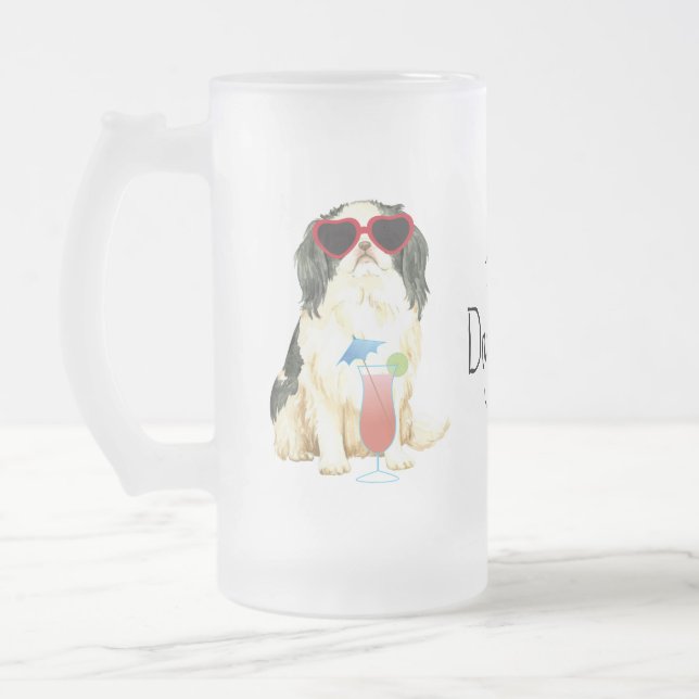 Sommarjapanskt chin, frostat glas, Mugg (Vänster)