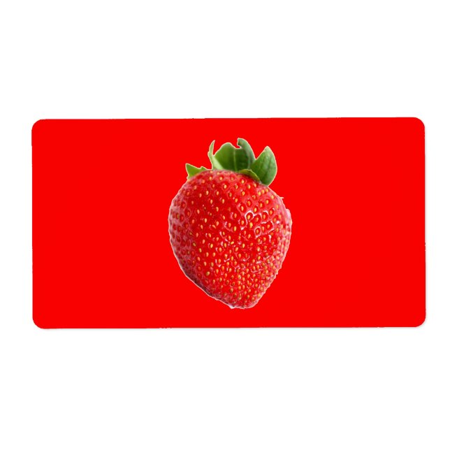 Sommarjordgubbsbär Fraktsedel (Framsidan)