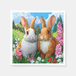 Sommarkaniner Pappersservett