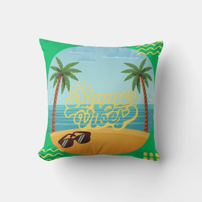 sommarkastkudde kollektion kudde (Framsida)