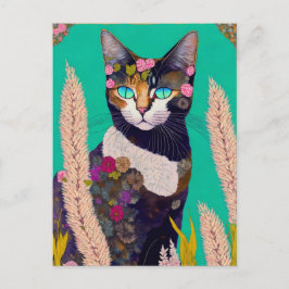 Sommarkatt, postkorsning vykort