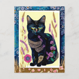 Sommarkatt, postkorsning vykort