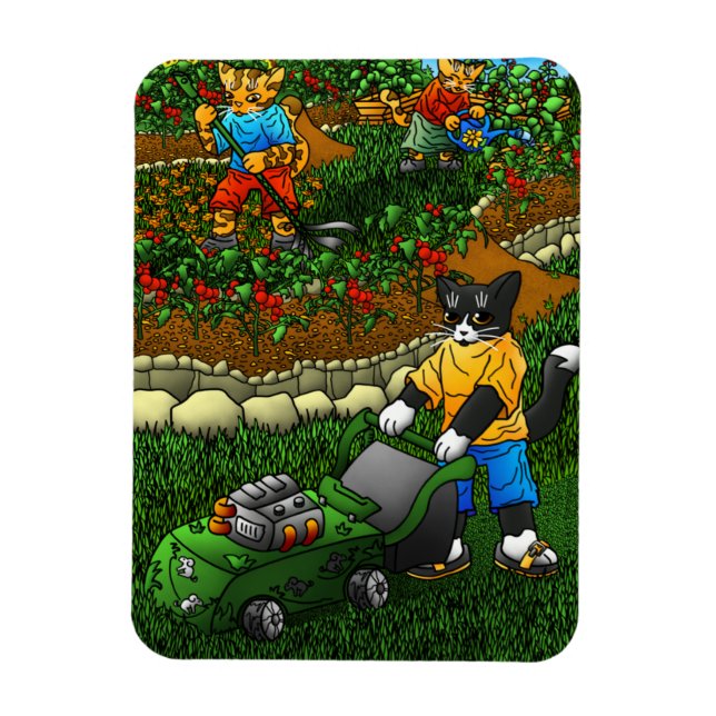  sommarkatter magnet (Vertikal)