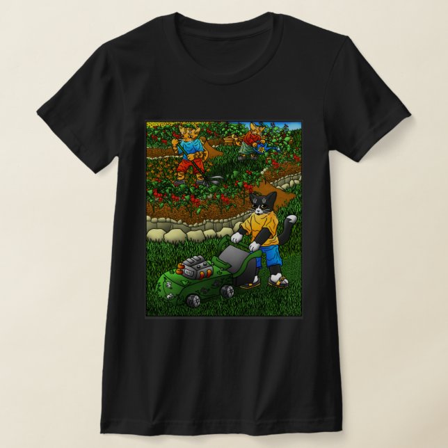  sommarkatter t shirt (Laydown)