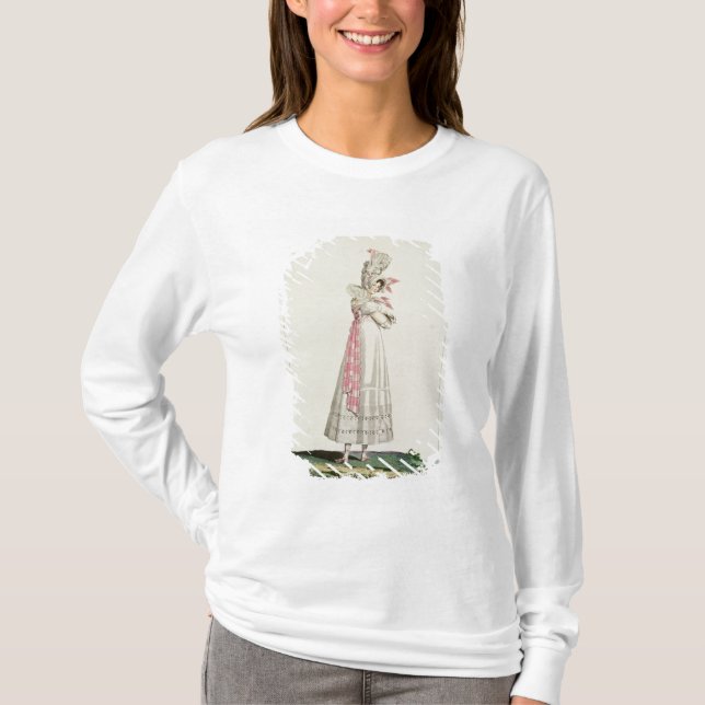 Sommarklänningen, mode pläterar från 'Incroyables T-shirt (Framsida)