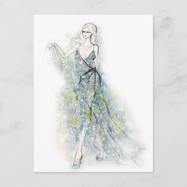 Sommarklänningen Vykort (Framsida)