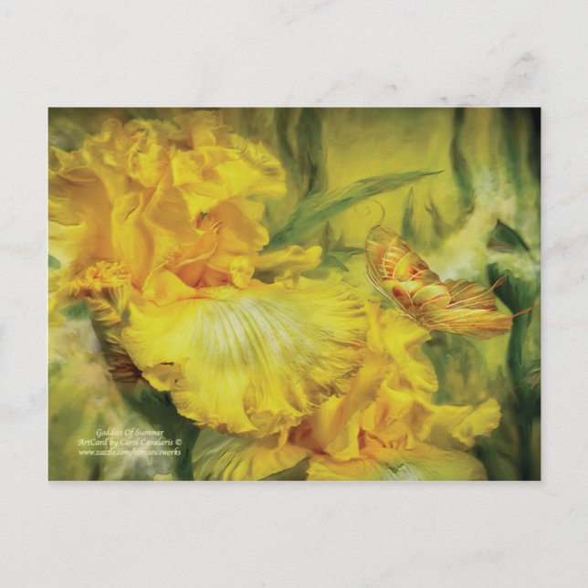 Sommarkonsthögts gudinna vykort (Framsida)