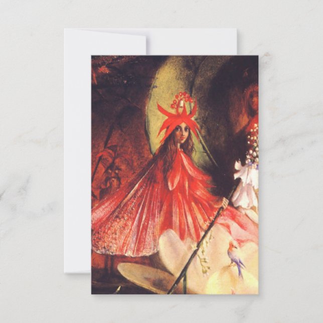 Sommarkort för Älvor (Framsida)