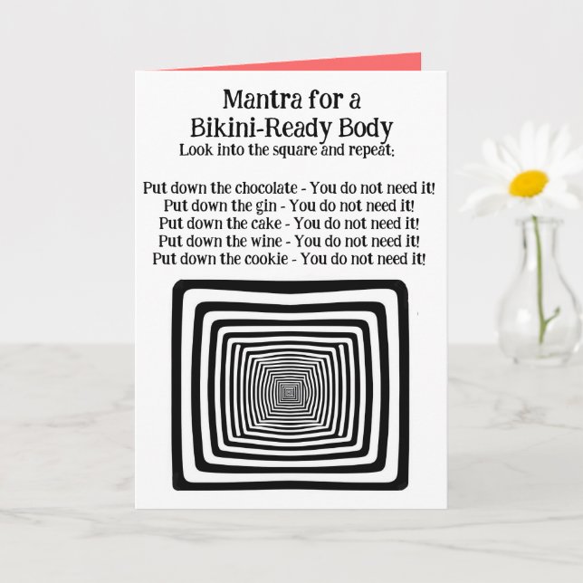 Sommarkort för Mantra Card Kort (Liten växt)