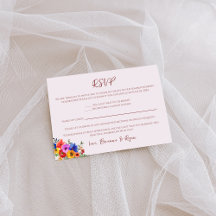 Sommarkort för vattenfärg, Blommigt, Bröllop OSA