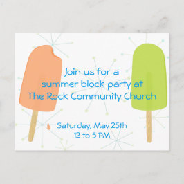 Sommarkort, fryst vykort