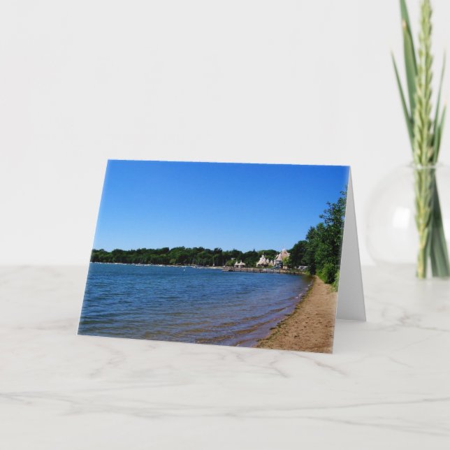 SOMMARKORT: Sjö Harriet "Beach"_ Card Kort (Framsida)