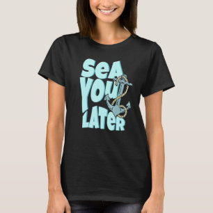 Sommarkryssningsfamiljen Resa vid sjön T Shirt