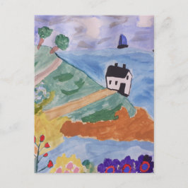 Sommarkust & Blomma Vykort
