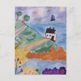 Sommarkust & Blomma  Vykort