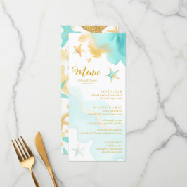 Sommarkusten Starfish Beach Wedding Meny